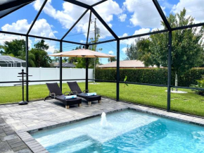 NEW! Luxury Villa With Heated Pool Lanai & Backyard